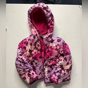 The Children's Place Pink and Purple Fleece Jacket with matching pink pants